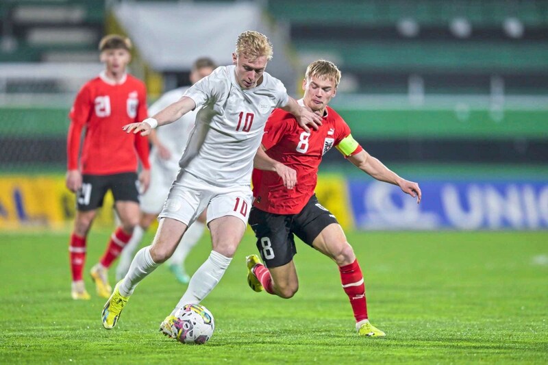 Bei Österreichs U21 ist der Blondschopf Kapitän. (Bild: GEPA pictures)