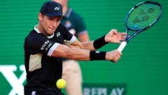 Casper Ruud steht im Finale der Monte Carlo Masters. (Bild: APA/AFP/Valery HACHE)