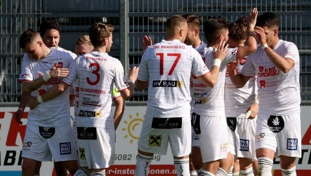 Bramberg celebrated only their second away win of the season. (Bild: Andreas Tröster)