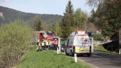 Die Einsatzstelle am Gaberl (Bild: Thomas Zeiler)