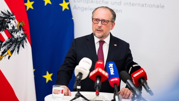 Alexander Schallenberg külügyminiszter mélyen aggódik (Bild: APA/BMEIA/MICHAEL GRUBER)