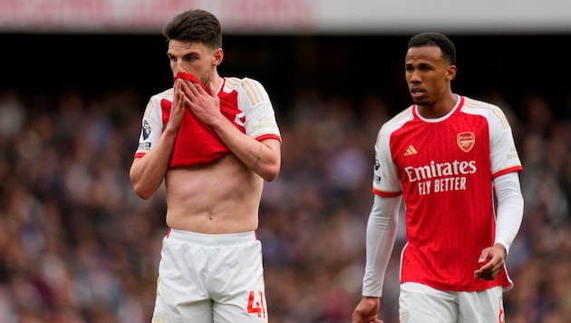 Arsenal conceded a heavy defeat. (Bild: ASSOCIATED PRESS)