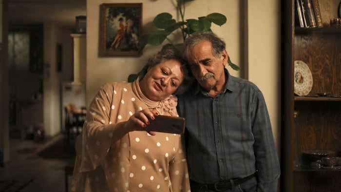 Unmistakably inspired by the slogans of the country's contemporary women's liberation movement, "My Favorite Cake" is a memorial to the grandmother generation in Iran.