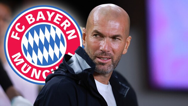Zinedine Zidane is set to become Bayern's new coach - at least according to reports in Spain. (Bild: APA/Getty Images via AFP/GETTY IMAGES/Hector Vivas, FC Bayern)