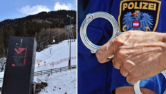 In Ischgl blickte der Mann zu tief ins Glas. Bei der Festnahme wurde er erneut aggressiv. (Bild: Christof Birbaumer/Manuel Schwaiger/Krone KREATIV)