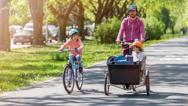 There is also a substantial subsidy from the state for cargo bikes, with or without a motor. (Bild: pikselstock - stock.adobe.com)