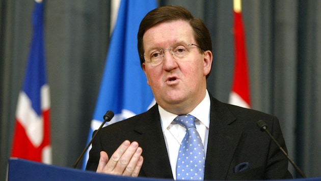 Former NATO Secretary General George Robertson (Bild: AFP)
