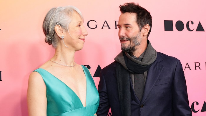 Mit Alexandra Grant hat Keanu Reeves sein Glück gefunden.