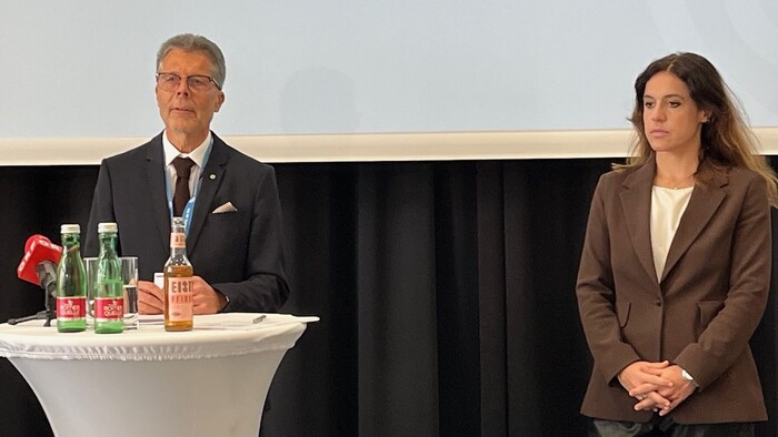 ÖHV-Präsident Walter Veit und Monika Köppl-Turyna, Direktorin EcoAustria