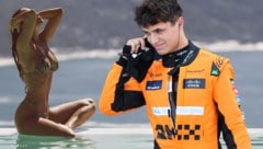 Was läuft da zwischen Margarida Corceiro (li.) und Formel-1-Pilot Lando Norris? 