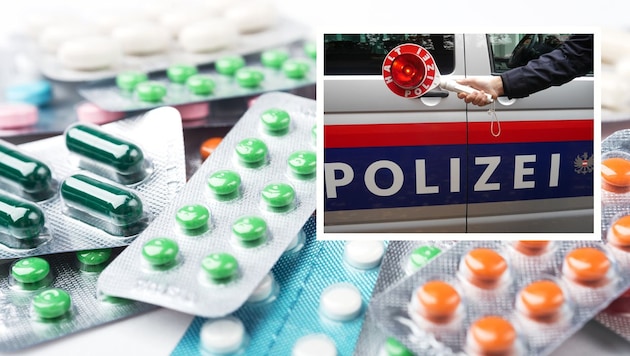 Drug driver or pain patient? In a traffic stop, the driver's impairment is a decisive factor. Unfortunately, the assessment is subjective and often ambiguous. (Bild: Image Flow – Stock.adobe.com, sos, Krone KREATIV)