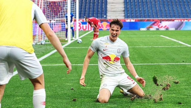 Luka Reischl will in Kapfenberg wieder jubeln. (Bild: GEPA pictures/David Geieregger)