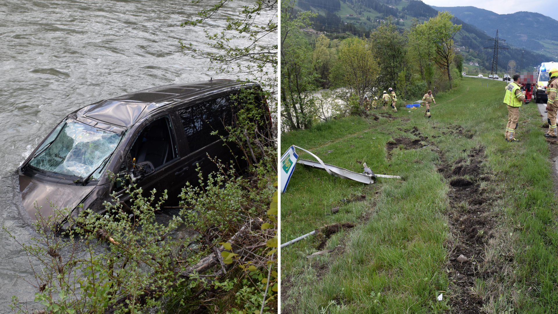 The accident triggered a major operation. (Bild: zoom.tirol)