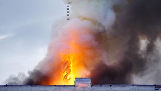 "Notre Dame moment" from Denmark (Bild: AFP)