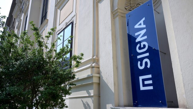 The headquarters of the Signa conglomerate in Vienna (archive photo) (Bild: APA/ROLAND SCHLAGER)