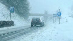 Dichter Schneefall am Katschberg. (Bild: Roland Holitzky)