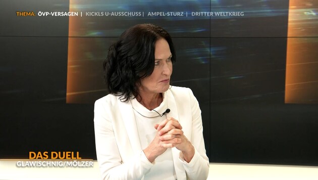 "Das Duell Politik" her Salı 21:15'te krone.tv'de (Bild: krone.tv)