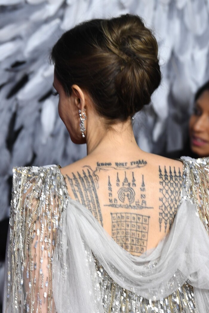 Dieses XXL-Tattoo ließ sich die Schauspielerin im Februar 2016 stechen.