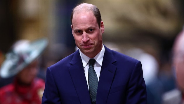 Prince William will return to the limelight later this week. (Bild: APA/AFP/POOL/HENRY NICHOLLS)
