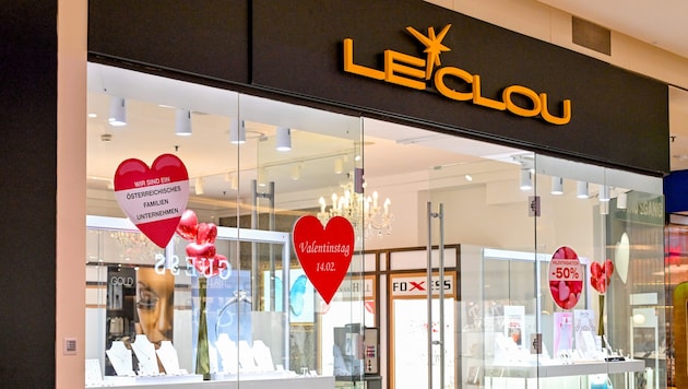 On Valentine's Day, insolvency proceedings were opened for the company behind the "Le Clou" and "Juwelier Reiter" brands. (Bild: Harald Dostal)