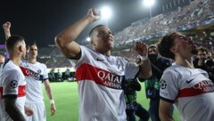 Riesenjubel bei Kylian Mbappe und Co.