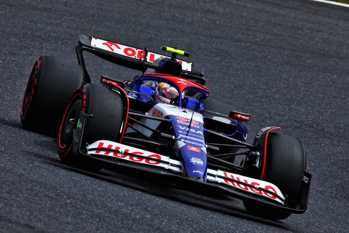 Yuki Tsunoda im Racing Bull