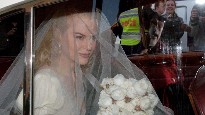 Nicole Kidman – hier auf dem Weg zur Kirche – hat am 25. Juni 2006 in Sydney den Countrysänger ...