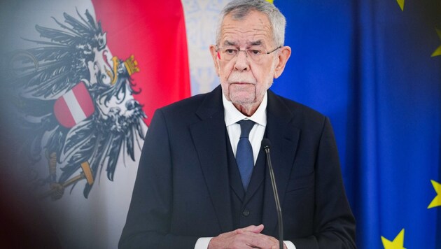 Oroszország 2014-es ukrajnai előretörése ellenére Putyinnak gyakran udvaroltak ebben az országban; Van der Bellen most egyértelműen "agresszornak" nevezi őt. (Bild: APA/Eva Manhart)