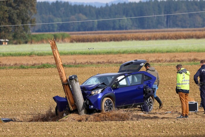 Die Flucht des Angeklagten hatte mit diesem Unfall geendet.