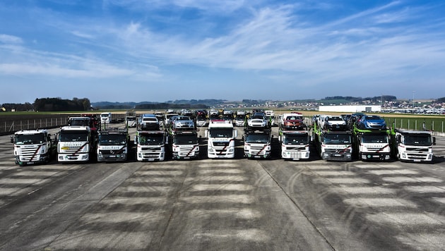 The fleet of vehicle transporters was increased by 30 to 600 last year. (Bild: Hödlmayr International)