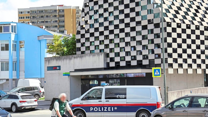Einer der zahlreichen Banküberfälle im Vorjahr.