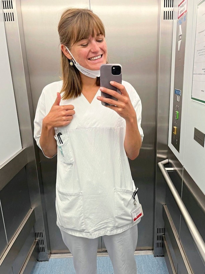 Von der Krankenschwester zur Patientin.
