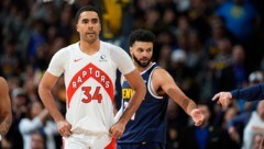 Jontay Porter (l.) wird in der NBA nicht mehr zu sehen sein. (Bild: ASSOCIATED PRESS)