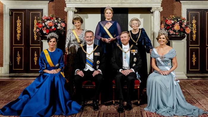 Das Highlight des Abends war eindeutig Kronprinzessin Amalia. Das beweist auch dieses Foto.