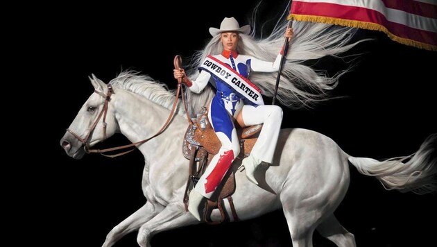 Cowgirl Beyoncé stürmt die Country-Charts. (Bild: AP)