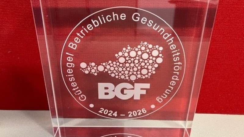 Gütesiegel 2024-2026. (Bild: Peter C. Mayr)