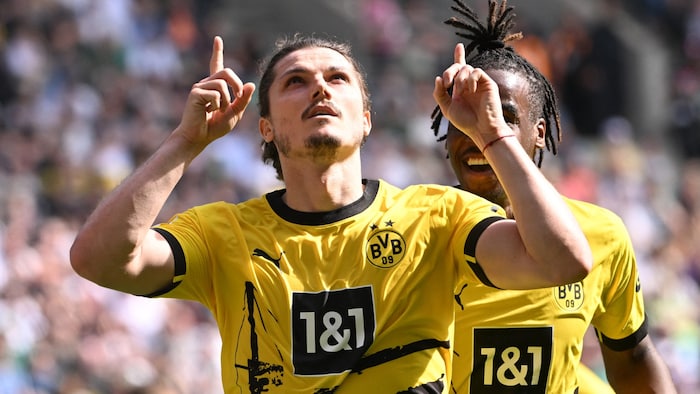 Marcel Sabitzer spielt mit Dortmund das Finale der Champions League. 