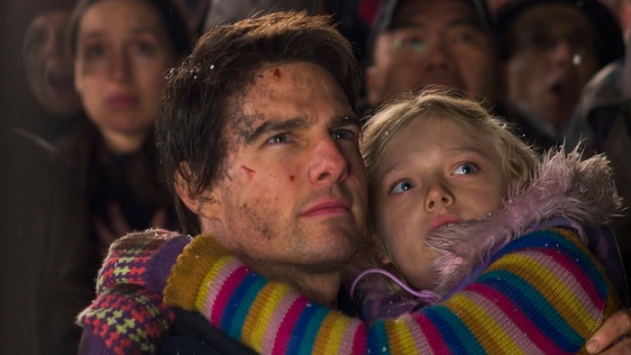 Tom Cruise and Dakota Fanning in "World of Wars" in 2005.