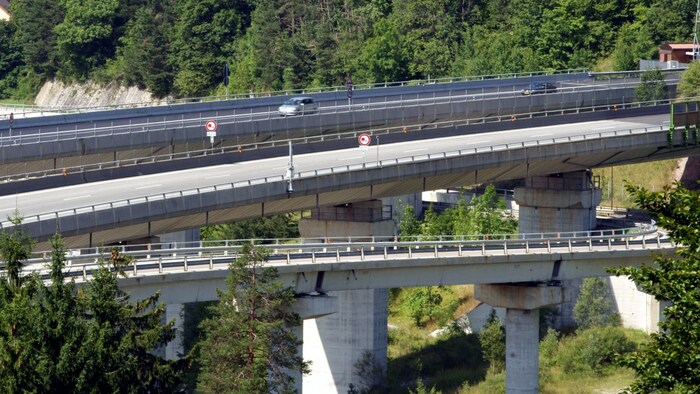 Autobahn im Bereich Tarvis