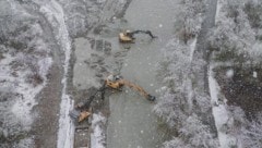 Der Klammsee in Kaprun ist derzeit Baustelle. (Bild: EXPA/ JFK)