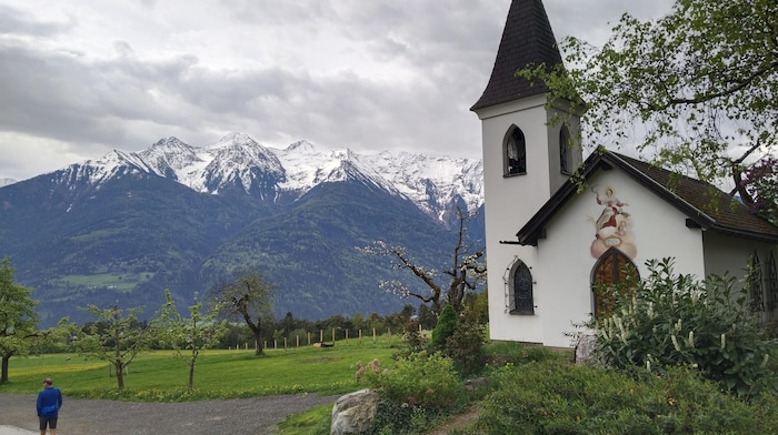 Beim Gasthof Lehen steht eine kleine Kapelle.