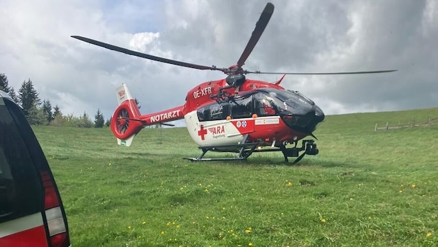 Das Unfallopfer wurde per Rettungshubschrauber ins Spital geflogen – für den Mann kam aber jede ...