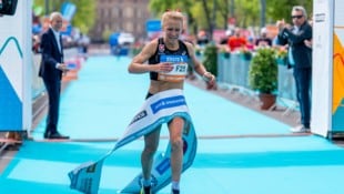 Im Vorjahr brach Julia Mayer beim VCM erstmals Österreichs Marathonrekord. (Bild: GEPA pictures)