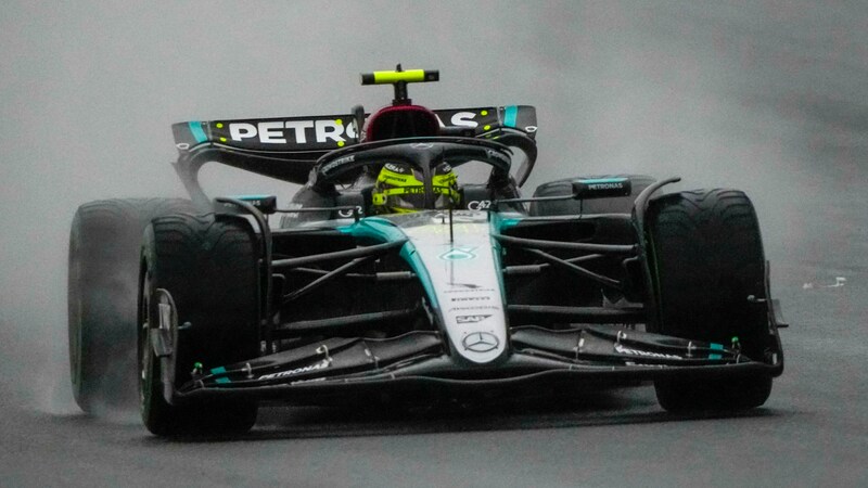 Es läuft bei Mercedes noch nicht nach Plan. (Bild: Copyright 2024 The Associated Press. All rights reserved)