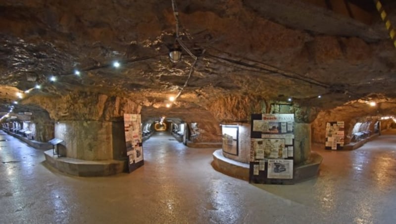 Unter Pula gibt es eine ganze Unterwelt aus Tunnels, die praktisch durch ganz Pula verlaufen, und heute unter dem Namen Zerostrasse bekannt sind. (Bild: TVB Pula)