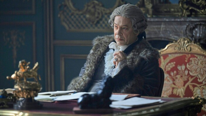 Thibault de Montalembert als Außenminister Comte de Vergennes.