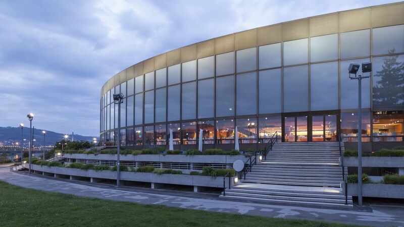 The Brucknerhaus in Linz is also being cast in a bad light as a place of culture (Bild: Dieter Kühl)