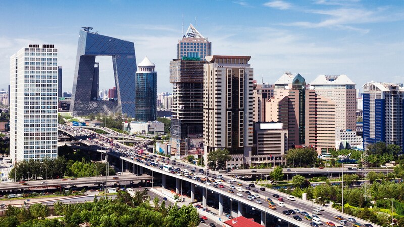 Schwere Gebäude & Co. Unter Chinas Städten sackt der Boden ab krone.at