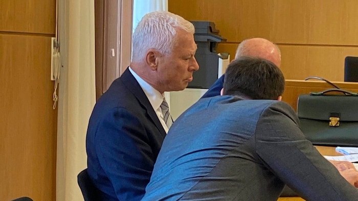Toni Polster am Freitag im Justizpalast in Wien.