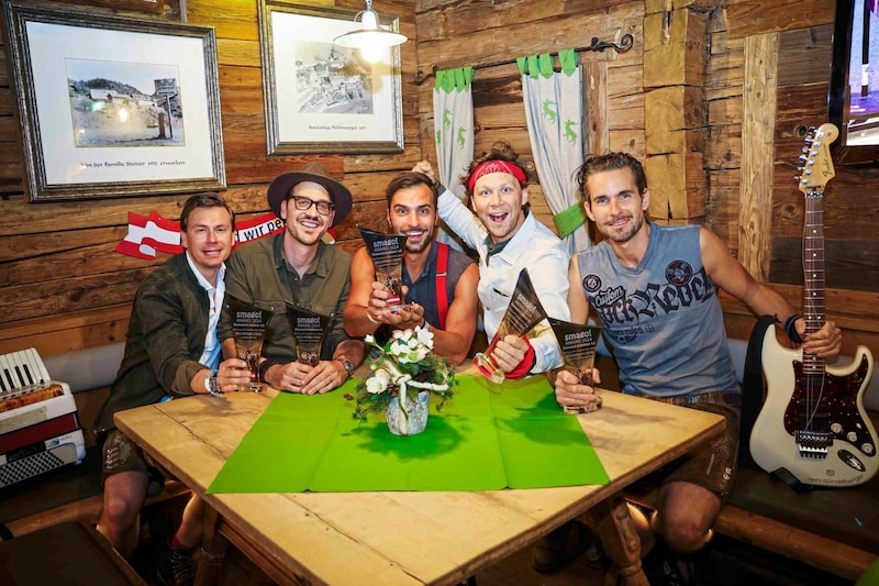 Gaudi Garantie gibt es bei der oberösterreichischen Truppe der Mountain Crew immer. (Bild: Pressefoto Scharinger © Daniel Scharinger)